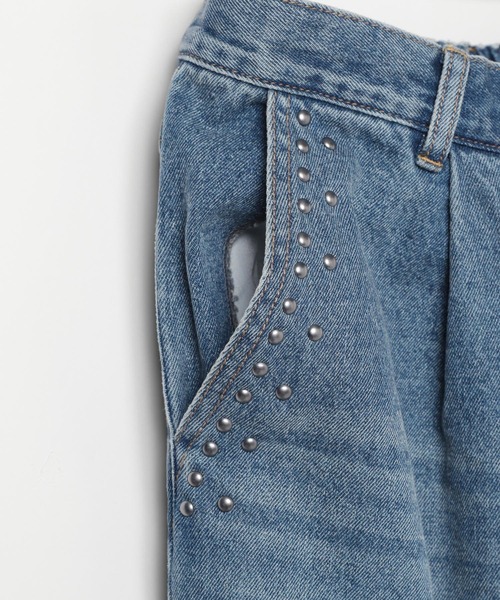 PBLIM(ページボーイリム)の「《UNISEX》スタッズジョーツ(デニムパンツ・レディース・ブラック/ブルー/ブルー系その他・MEDIUM/LARGE)」の8枚目の写真