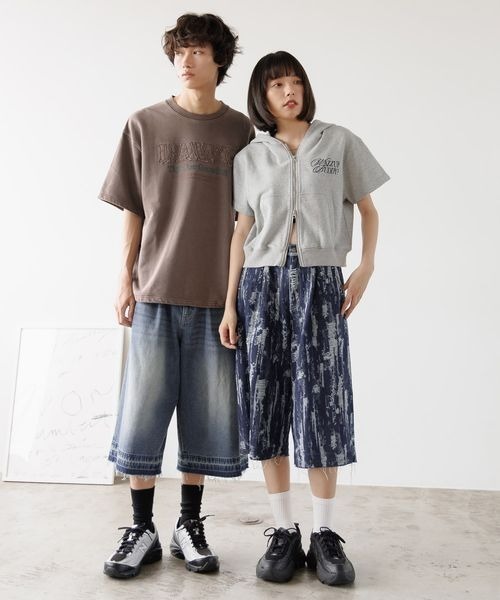 ハレページ セール】《UNISEX》スタッズジョーツ(デニムパンツ)|PBLIM