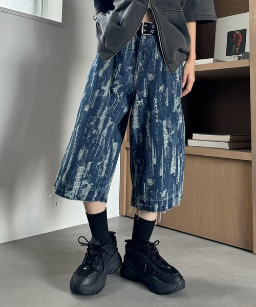 ♡ジョー♡ セール】《UNISEX》スタッズジョーツ（デニムパンツ）｜PBLIM