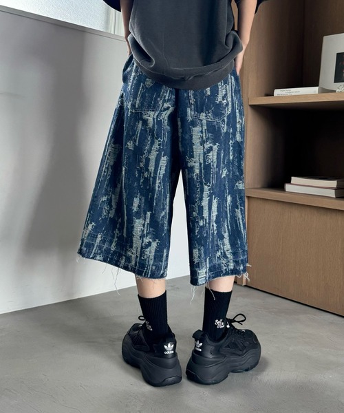 セール】《UNISEX》スタッズジョーツ（デニムパンツ）｜PBLIM