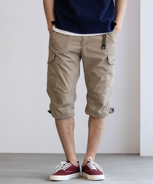 OUTDOOR PRODUCTS(アウトドアプロダクツ)の「OUTDOOR クライミングカーゴクロップドパンツ【接触冷感 ドライ UVカット】(カーゴパンツ・メンズ・チャコールグレー/ブラック/カーキ/ベージュ・M/L/XL)」の3枚目の写真