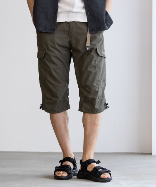 OUTDOOR PRODUCTS(アウトドアプロダクツ)の「OUTDOOR クライミングカーゴクロップドパンツ【接触冷感 ドライ UVカット】(カーゴパンツ・メンズ・チャコールグレー/ブラック/カーキ/ベージュ・M/L/XL)」の4枚目の写真