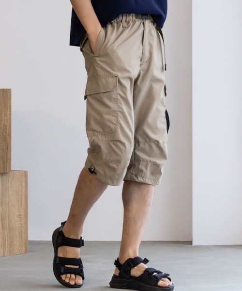 OUTDOOR PRODUCTS(アウトドアプロダクツ)の「OUTDOOR クライミングカーゴクロップドパンツ【接触冷感 ドライ UVカット】(カーゴパンツ・メンズ・チャコールグレー/ブラック/カーキ/ベージュ・M/L/XL)」の5枚目の写真