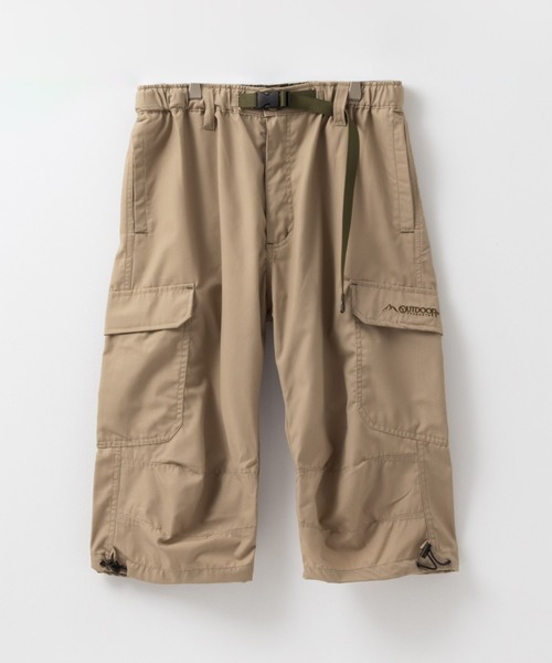 OUTDOOR PRODUCTS(アウトドアプロダクツ)の「OUTDOOR クライミングカーゴクロップドパンツ【接触冷感 ドライ UVカット】(カーゴパンツ・メンズ・チャコールグレー/ブラック/カーキ/ベージュ・M/L/XL)」の21枚目の写真