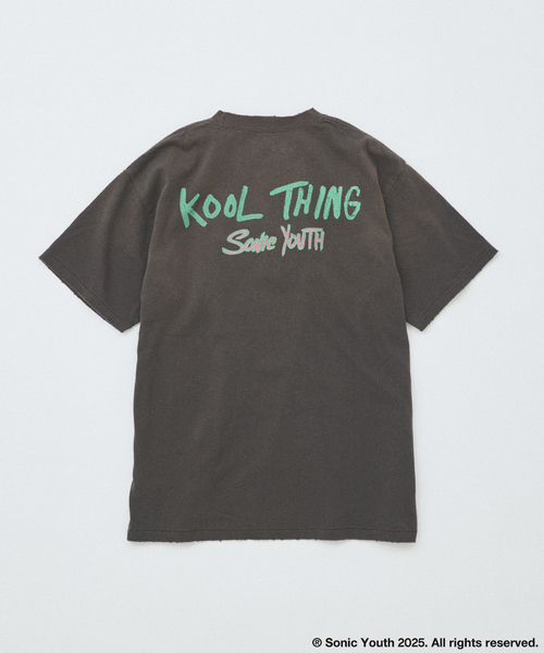 Sonic Youth Insomnia Tシャツ グレー International Gallery BEAMS（インターナショナルギャラリー