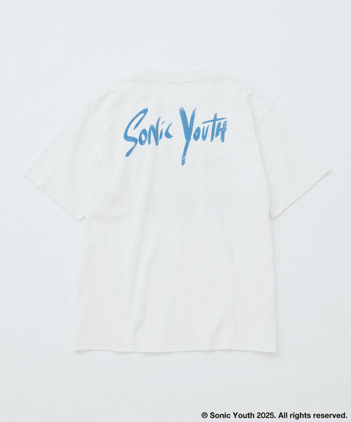 JOURNAL STANDARD（ジャーナルスタンダード）の「SONIC YOUTH / ソニック・ユース 別注 プリント Tシャツ（Tシャツ/カットソー・メンズ・ブラック系その他/ブラック/アーミー/ホワイト/ホワイト系その他/ブラウン/パープル・SMALL/MEDIUM/LARGE）」の12枚目の写真
