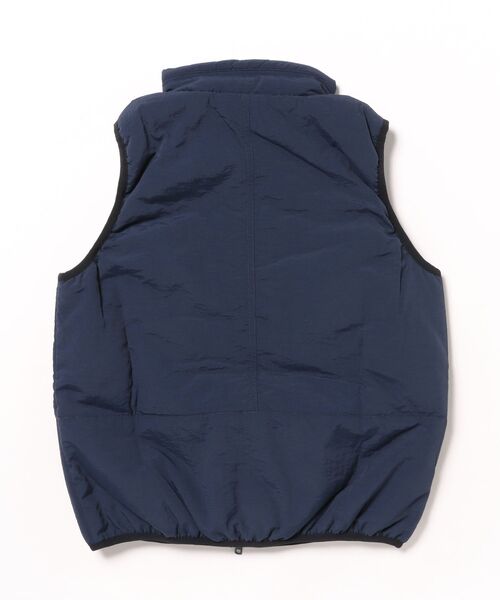 GROOVY COLORS（グルービーカラーズ）の「Nylon Taffeta Vest（ダウンベスト・キッズ・ネイビー・135/145）」の2枚目の写真