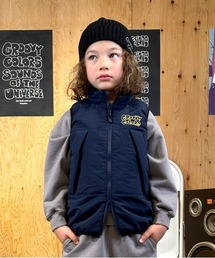 GROOVY COLORS | Nylon Taffeta Vest(ダウンベスト)