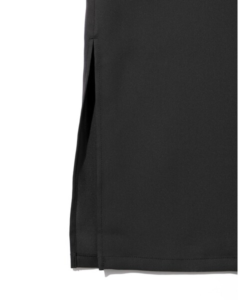 MIDIUMISOLID(ミディウミソリッド)の「MIDIUMISOLID for Ladies 2WAYキャミソールワンピース(ワンピース・レディース・ブラック/チャコールグレー・FREE)」の18枚目の写真