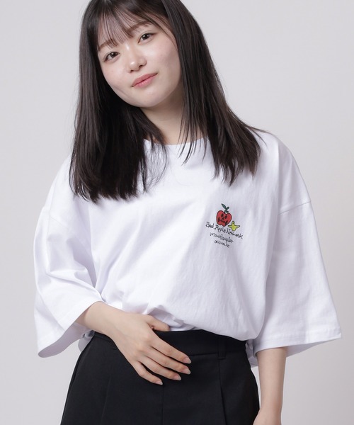 Mark Gonzales(マーク・ゴンザレス)の「【90】【MarkGonzales/マークゴンザレス】バックプリント アートグラフィック アソート Tシャツ ワンポイント オーバーサイズ(Tシャツ/カットソー・メンズ・グレー系1/ブラック系1/ブラック系3/ホワイト系4/ホワイト系1/ホワイト系2/グレー系2/グレー系3/グレー系4/ブラック系2/ホワイト系3/ブラック系4・M/L)」の2枚目の写真
