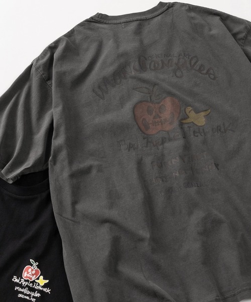 Mark Gonzales(マーク・ゴンザレス)の「【90】【MarkGonzales/マークゴンザレス】バックプリント アートグラフィック アソート Tシャツ ワンポイント オーバーサイズ(Tシャツ/カットソー・メンズ・グレー系1/ブラック系1/ブラック系3/ホワイト系4/ホワイト系1/ホワイト系2/グレー系2/グレー系3/グレー系4/ブラック系2/ホワイト系3/ブラック系4・M/L)」の10枚目の写真