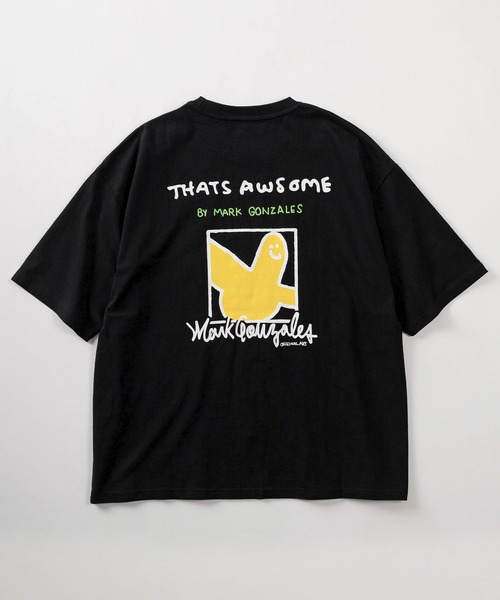 Mark Gonzales(マーク・ゴンザレス)の「【90】【MarkGonzales/マークゴンザレス】バックプリント アートグラフィック アソート Tシャツ ワンポイント オーバーサイズ(Tシャツ/カットソー・メンズ・グレー系1/ブラック系1/ブラック系3/ホワイト系4/ホワイト系1/ホワイト系2/グレー系2/グレー系3/グレー系4/ブラック系2/ホワイト系3/ブラック系4・M/L)」の19枚目の写真
