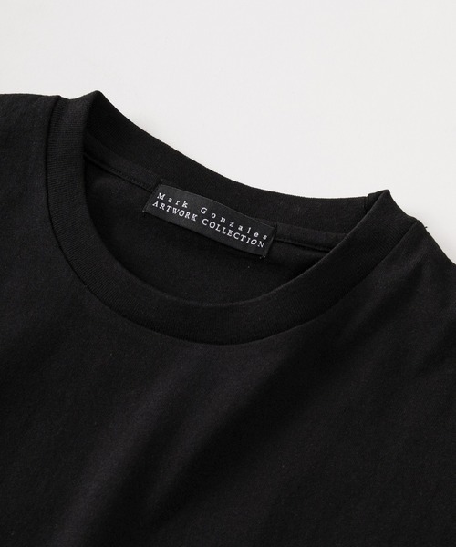 Mark Gonzales(マーク・ゴンザレス)の「【90】【MarkGonzales/マークゴンザレス】バックプリント アートグラフィック アソート Tシャツ ワンポイント オーバーサイズ(Tシャツ/カットソー・メンズ・グレー系1/ブラック系1/ブラック系3/ホワイト系4/ホワイト系1/ホワイト系2/グレー系2/グレー系3/グレー系4/ブラック系2/ホワイト系3/ブラック系4・M/L)」の18枚目の写真