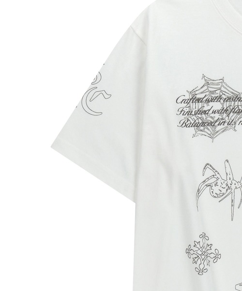 tシャツ 「UNISEX」SLOW ACID／DOODLE Ｔシャツ レディース UNISEX】SLOW ACID／DOODLE Tシャツ（Tシャツ/カットソー