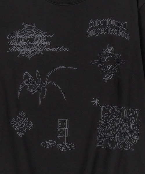 UNISEX】SLOW ACID／DOODLE Tシャツ（Tシャツ/カットソー