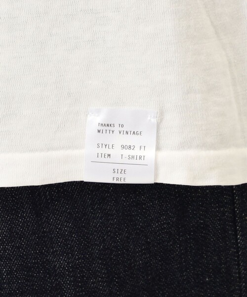 UNION LAUNCH（ユニオンランチ）の「UNION LAUNCH REMAKE T SHIRT プルオーバー（Tシャツ/カットソー・レディース・ホワイト系その他・FREE）」の11枚目の写真