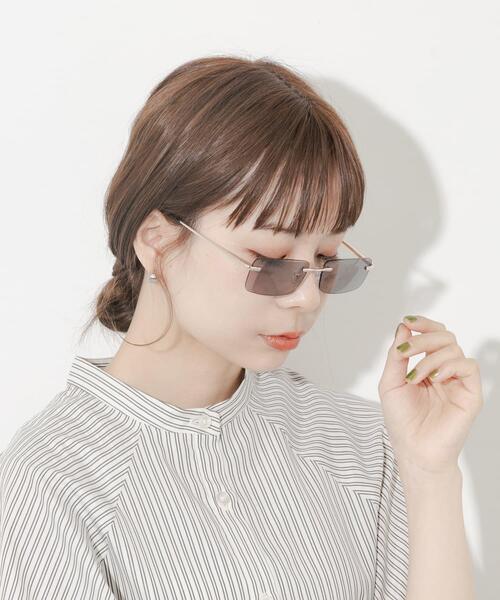 セール】リムレスカラーサングラス（サングラス）｜SMELLY（スメリー