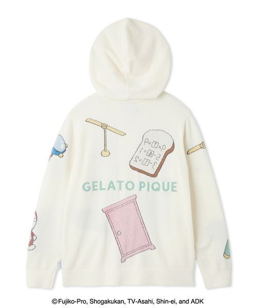 GELATO PIQUE ドラえもん フード付きルームウェア ドラえもん】【レディース】ジャガードパーカ（ルームウェア