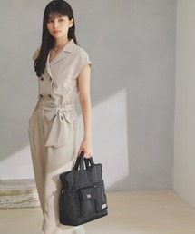 VIS | エアタン加工リラックスロンパース(サロペット/オーバーオール)