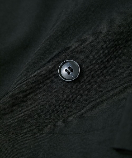 VIS（ビス）の「エアタン加工リラックスロンパース（サロペット/オーバーオール・レディース・ブラック/ベージュ系その他・FREE）」の5枚目の写真