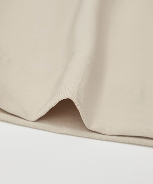 VIS（ビス）の「エアタン加工リラックスロンパース（サロペット/オーバーオール・レディース・ブラック/ベージュ系その他・FREE）」の7枚目の写真