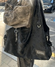 BLACKPURPLE | 【日本未発売/WEB限定】BLACK PURPLE(ブラックパープル)/大容量 マーメイド ショルダー トートバッグ/Mermaid Vicky Bag(ショルダーバッグ)