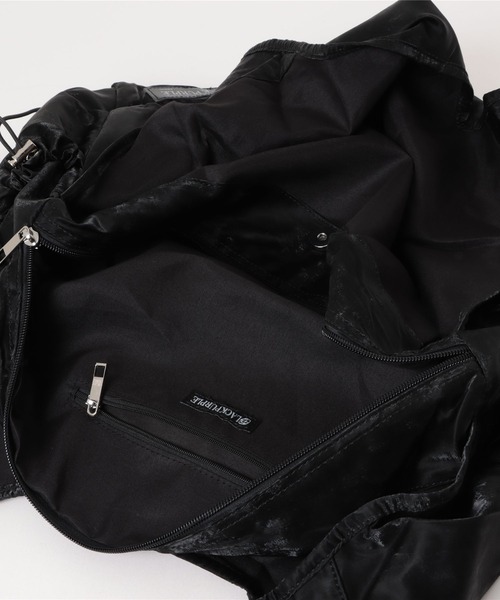 BLACKPURPLE(ブラックパープル)の「【日本未発売/WEB限定】BLACK PURPLE(ブラックパープル)/大容量 マーメイド ショルダー トートバッグ/Mermaid Vicky Bag(ショルダーバッグ・レディース・チャコールグレー/ブラウン/ブラック・FREE)」の11枚目の写真