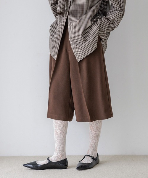 LOWRYS FARM(ローリーズファーム)の「TRハーフパンツ 455476(その他パンツ・レディース・ブラウン/チャコールグレー・MEDIUM/LARGE)」の11枚目の写真