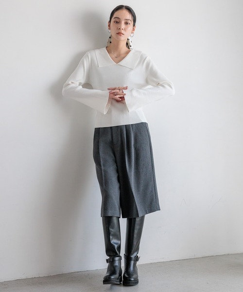 LOWRYS FARM(ローリーズファーム)の「TRハーフパンツ 455476(その他パンツ・レディース・ブラウン/チャコールグレー・MEDIUM/LARGE)」の20枚目の写真