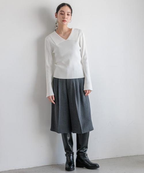LOWRYS FARM(ローリーズファーム)の「TRハーフパンツ 455476(その他パンツ・レディース・ブラウン/チャコールグレー・MEDIUM/LARGE)」の21枚目の写真
