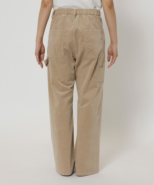 BARNYARDSTORM（バンヤードストーム）の「BARNYARDSTORM / コーデュロイペインターパンツ / マシンウォッシャブル（チノパンツ・レディース・ブラウン/ベージュ・S/M）」の21枚目の写真