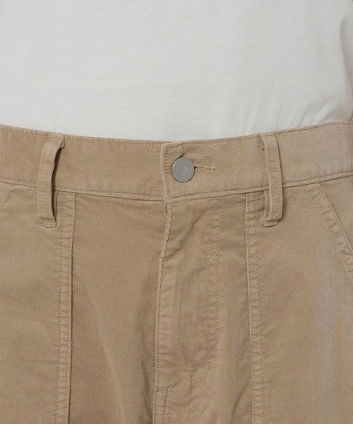 BARNYARDSTORM（バンヤードストーム）の「BARNYARDSTORM / コーデュロイペインターパンツ / マシンウォッシャブル（チノパンツ・レディース・ブラウン/ベージュ・S/M）」の22枚目の写真