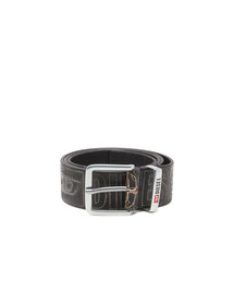 DIESEL（ディーゼル）の「メンズ レザーベルト DIESEL LOGO B-BISCOTTO OUTLINE（ベルト・メンズ）」