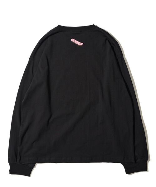 VISION STREET WEAR（ヴィジョンストリートウェア）の「【VISION STREET WEAR】オリジナルグラフィック スケーター エイリアン フロントプリント ロングスリーブTシャツ（Tシャツ/カットソー・レディース・ホワイト/ライトグレー/ブラック・MEDIUM/LARGE/X-LARGE）」の7枚目の写真