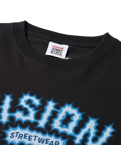 VISION STREET WEAR（ヴィジョンストリートウェア）の「【VISION STREET WEAR】オリジナルグラフィック スケーター エイリアン フロントプリント ロングスリーブTシャツ（Tシャツ/カットソー・レディース・ホワイト/ライトグレー/ブラック・MEDIUM/LARGE/X-LARGE）」の10枚目の写真