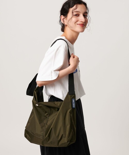 JULY NINE（ジュライナイン）の「＜JULY NINE＞SEQUEL POCKET/ショルダーバッグ（ショルダーバッグ・レディース・オリーブ/ブラック・FREE）」の3枚目の写真