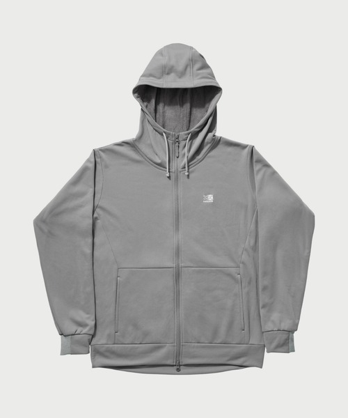 karrimor（カリマー）の「octa sweat zip hoodie（スウェット・メンズ・グレー/ブラック・XS/XL/S/M）」の2枚目の写真