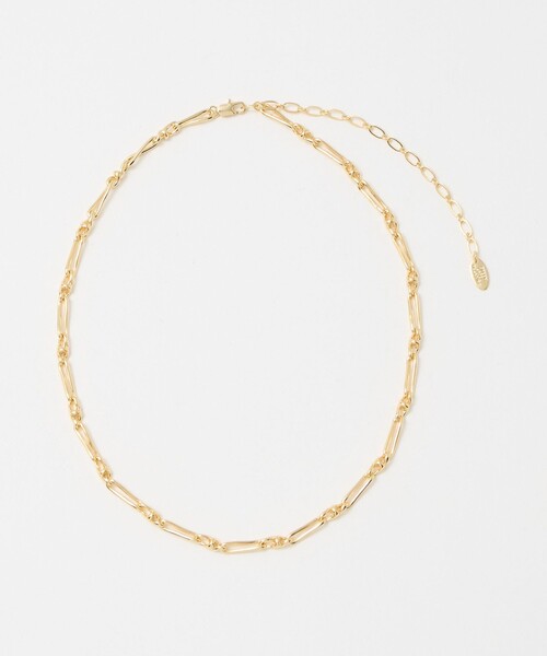 green label relaxing(グリーンレーベルリラクシング)の「ツイストデザイン チェーンネックレス(ネックレス・レディース・ゴールド/シルバー・FREE)」の5枚目の写真