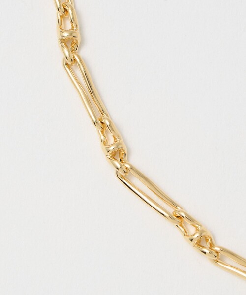 green label relaxing(グリーンレーベルリラクシング)の「ツイストデザイン チェーンネックレス(ネックレス・レディース・ゴールド/シルバー・FREE)」の6枚目の写真