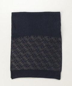 NORA 4G Rhinestones Scarf Sweater