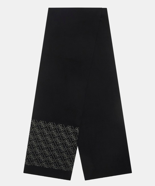 Guess(ゲス)の「NORA 4G Rhinestones Scarf Sweater マフラー(マフラー・レディース・ダークブルー/ブラック・ONE SIZE)」の3枚目の写真