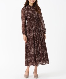 MISCH MASCH | 2025秋冬新作 フラワージュイプリーツワンピース(ワンピース)