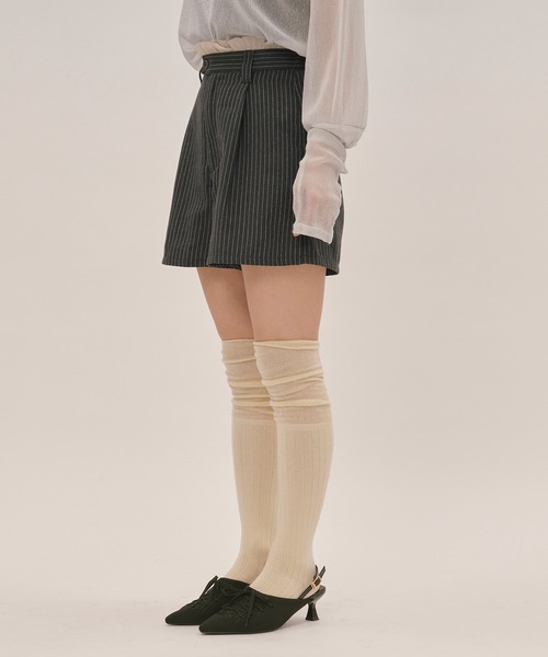 loin nuit(ロワンニュイ)の「frill layered short pants / フリルレイヤードショートパンツ(その他パンツ・レディース・ネイビー/ブラウン/グレー・FREE)」の20枚目の写真