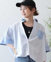 vintage ストライプ デザイン ブラウス80s 90s 楽天市場】シャツ レディース トップス 長袖 ストライプ柄 送料