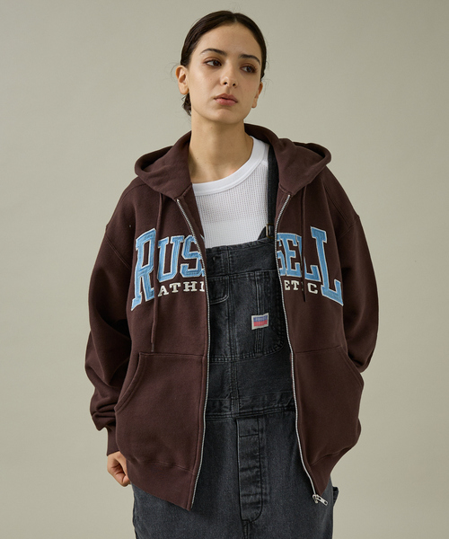 RUSSELL ATHLETIC/ラッセル アスレチック】フロントロゴスウェット