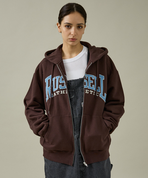 RUSSELL ATHLETIC/ラッセル アスレチック】フロントロゴスウェット