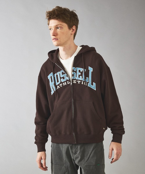 RUSSELL ATHLETIC/ラッセル アスレチック】フロントロゴスウェット