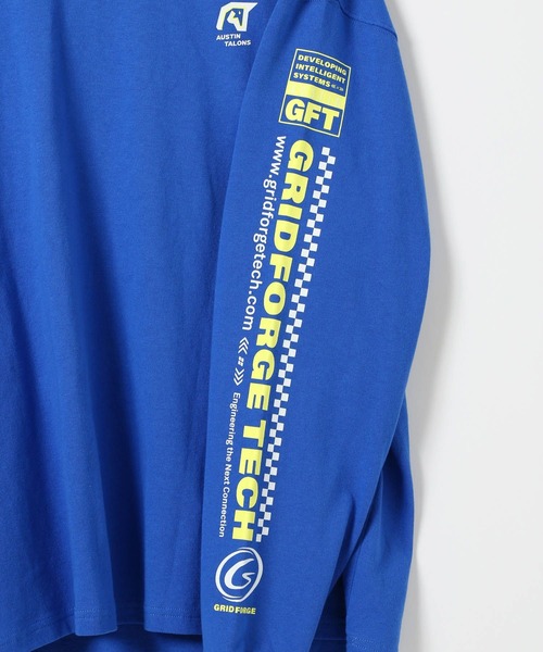 PBLIM(ページボーイリム)の「《UNISEX》カンパニーロゴロンT(Tシャツ/カットソー・レディース・ブルー/オフホワイト/ブラック・LARGE/MEDIUM)」の8枚目の写真