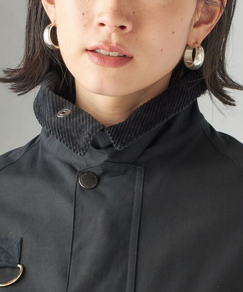 Barbour（バブアー）の「【SHIPS別注】Barbour:SPEY ジャケット（その他アウター・レディース・オリーブ/ブラック・MEDIUM/SMALL）」の9枚目の写真