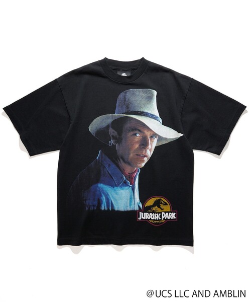 FREAK'S STORE(フリークスストア)の「FREAK'S MOVIE/フリークスムービー JURASSIC PARK GRANT(Tシャツ/カットソー・メンズ・ブラック・MEDIUM/LARGE/X-LARGE)」の10枚目の写真